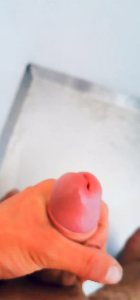 cock cum cumshot pulsating uncut gif