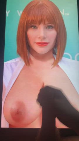 Bryce Dallas Howard Cum Tribute💦