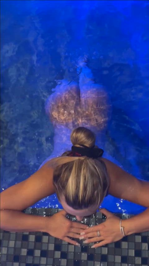 ass big ass blowjob onlyfans pool swimming pool gif