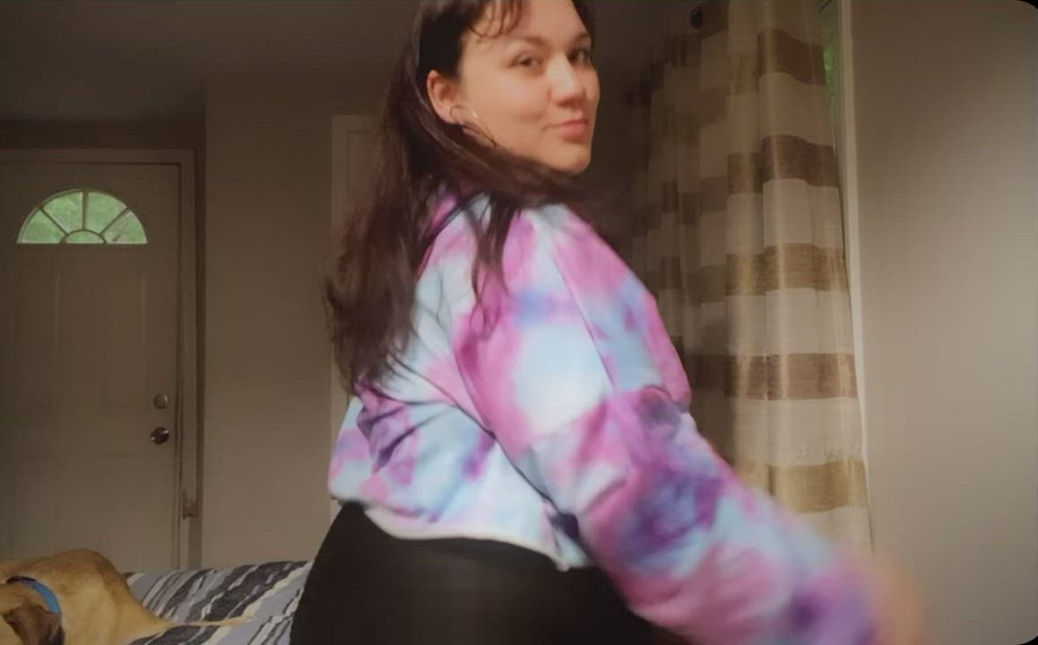 BBW Big Ass Huge Tits Twerking gif