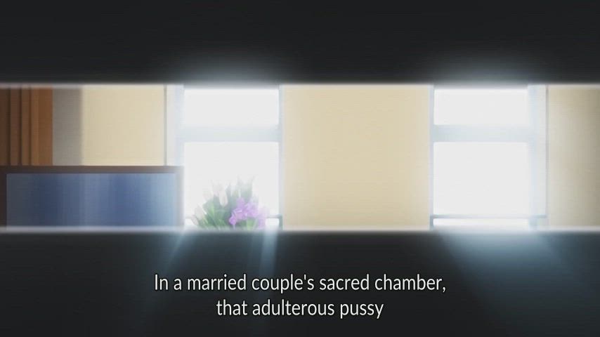 anime cheating french kissing hentai kissing milf wife animated-sex hanime gif