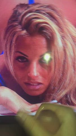 cum trish stratus wrestling gif