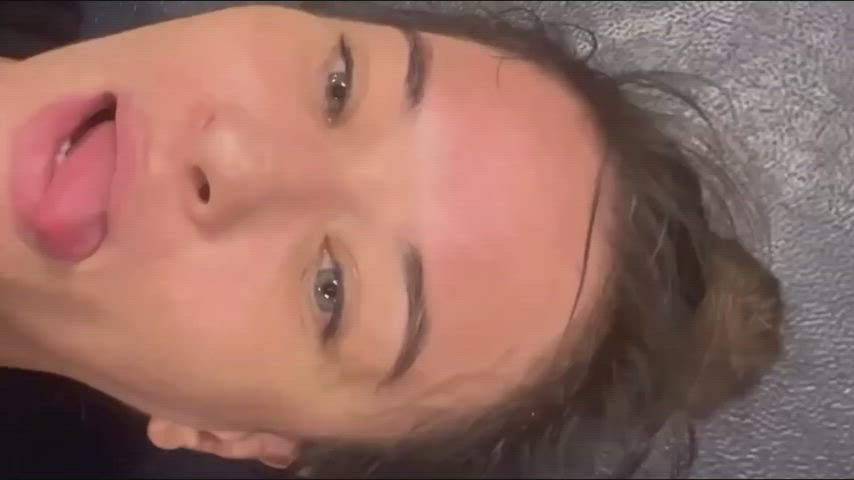 hottie sexy tongue gif
