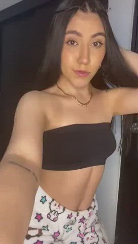 ass brunette cute pretty sensual sex teen teens tiktok gif