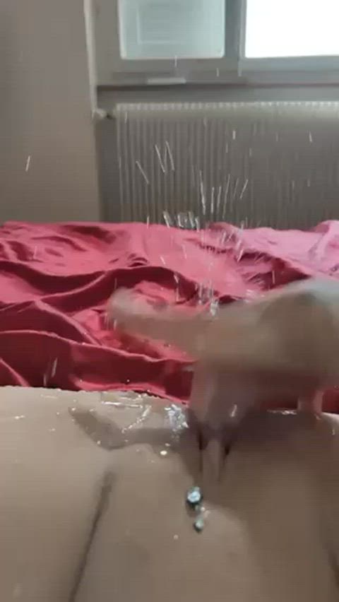 big ass masturbating orgasm solo squirt squirting gif