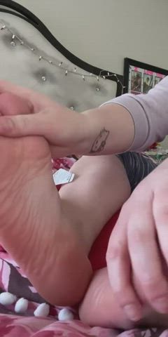 Do you want to cum on my soles?