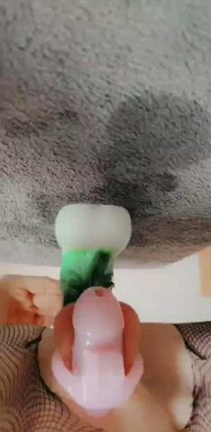 Twice from anal, lots of precum 👀