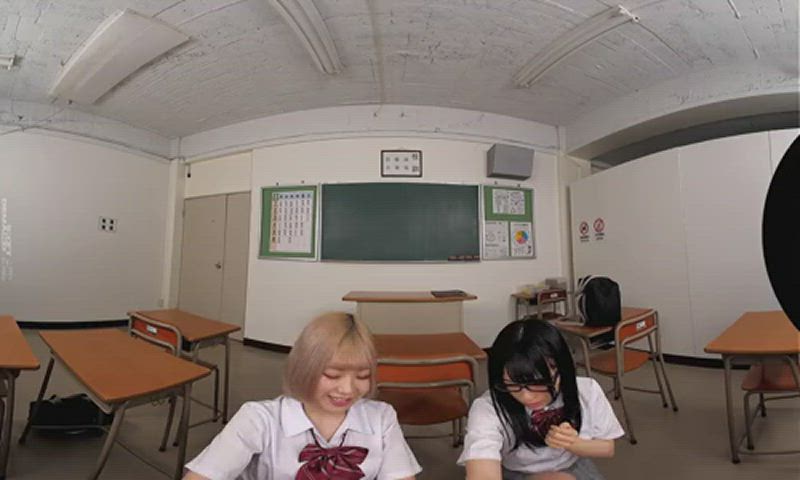 Polar Opposite Personalities on the Class Board Compete Over My Dick - SodCreate