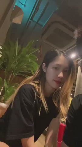 18 years old asian chinese ex-girlfriend forced public seduction tongue fetish vietnamese