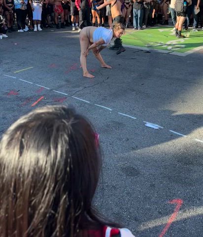 Whipped at a Street Fair