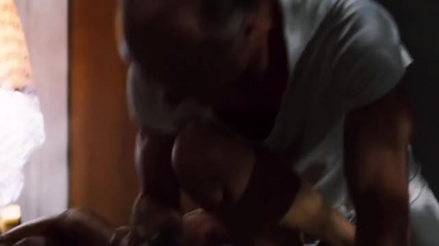 Jennifer Connelly - Virginia - scene in underwear on bed, fooling around (longer
