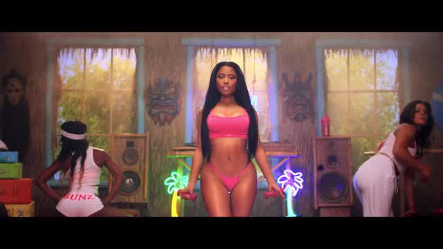 babe celebrity clothed ebony hd nicki minaj softcore gif