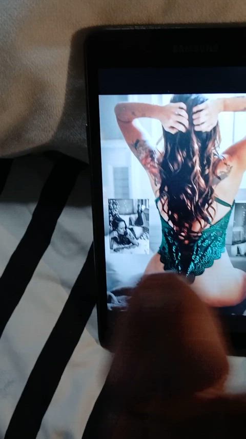 cumshot tribute r/tributeme gif