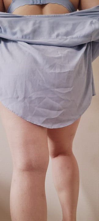Asian Blue Booty gif