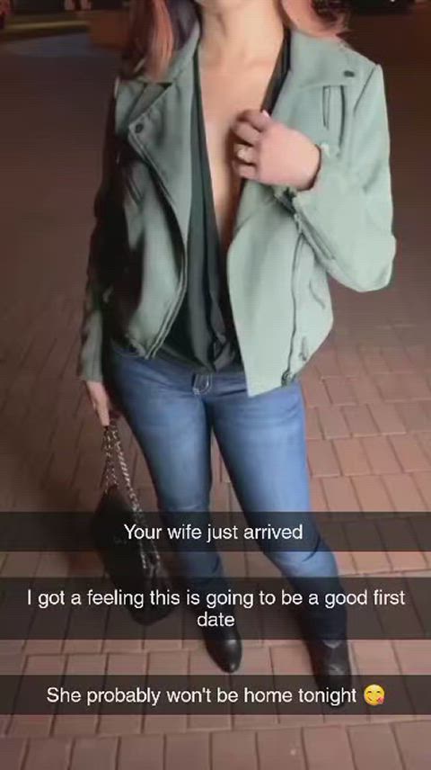 It's going to be a good first date