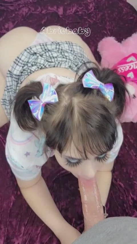 blowjob compilation cute gif