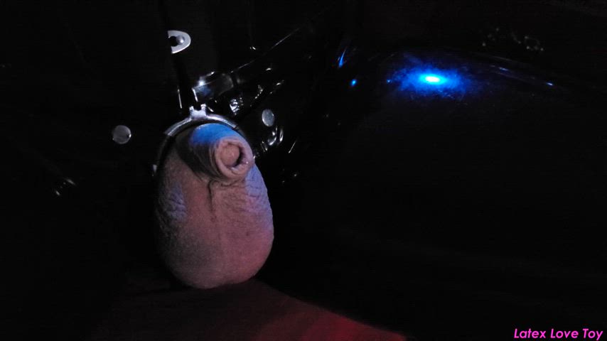Cock to Clit in under 15 seconds with 2.5" inverted chastity