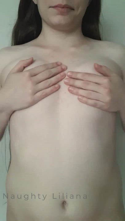 Brunette Natural Tits Pale Petite Skinny Small Nipples Small Tits Smile Titty Drop