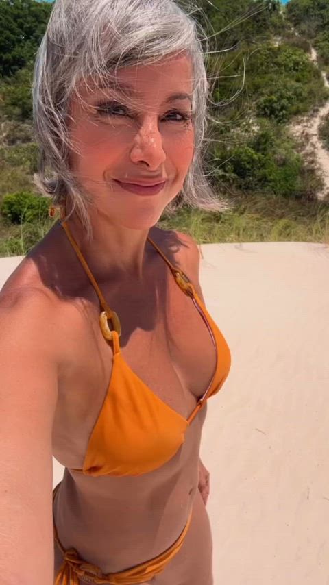ass beach bikini brazilian celebrity mature sexy tits latinas gif