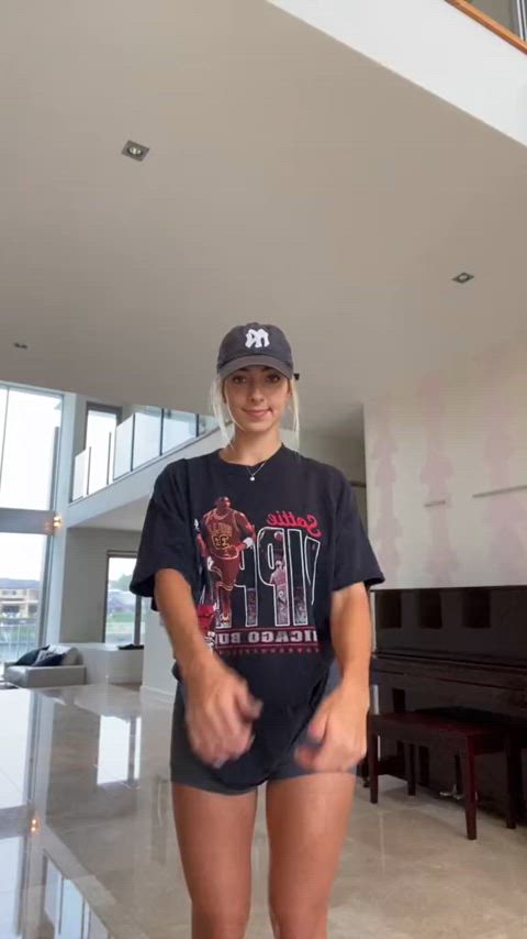 ass big ass blonde tiktok teasing slut gif