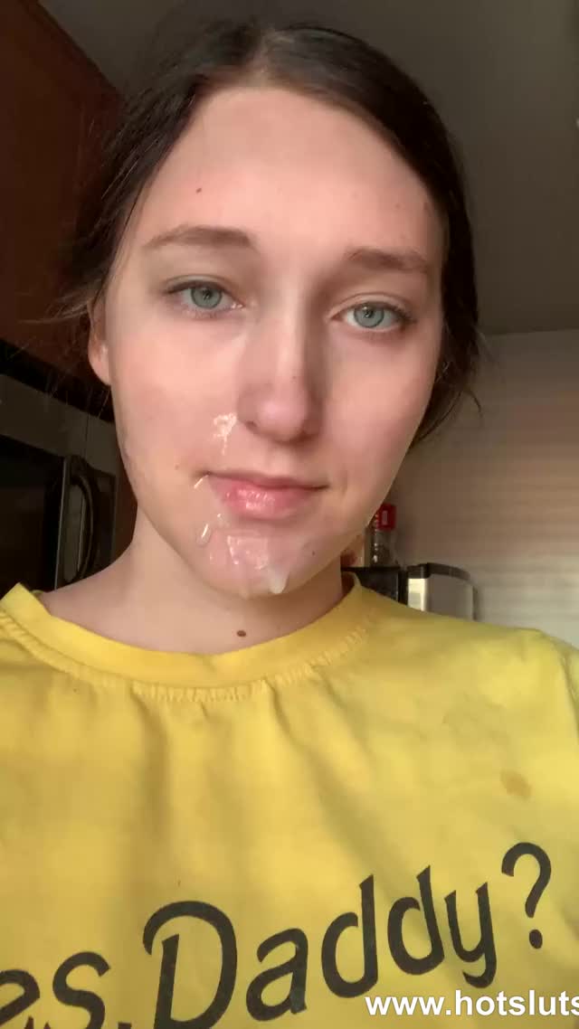 cum covered face
