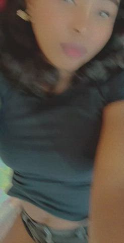 big tits camgirl ebony latina natural tits pussy tongue fetish webcam gif
