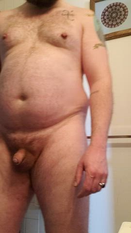 Watching Daddy piss