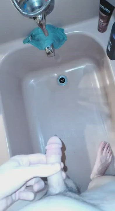 Had to piss so bad after getting edged by my bf for hours