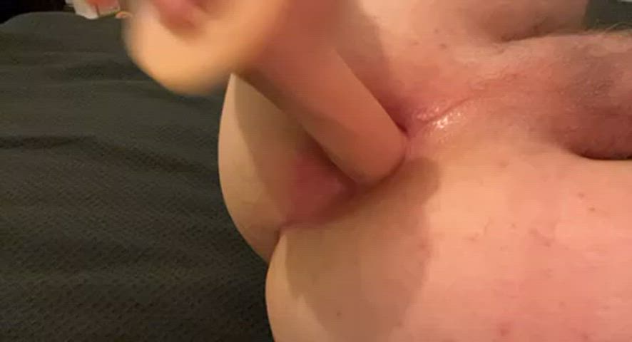 Watch me stuff my creamy hole with a dildo ;)