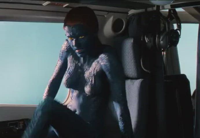 jiggle jiggling rebecca ferguson gif