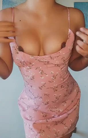 boobs nipple play petite pussy gif