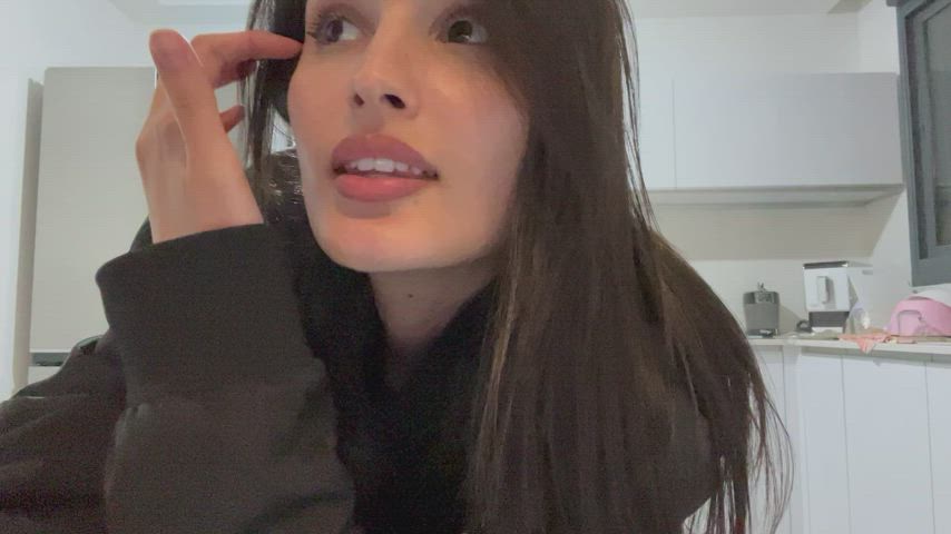 Ass Brunette Yoga Pants gif