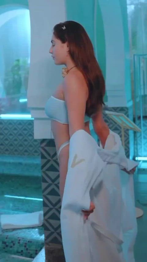 Radhika Seth flaunting her dusky booty