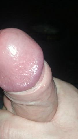 Shy ginger uncut cumshot