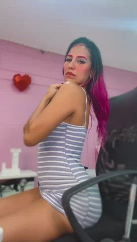amateur latina pussy tiktok gif