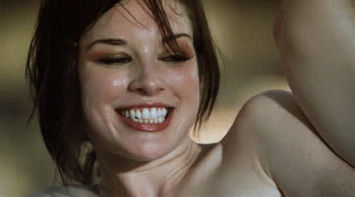 brunette cute stoya gif