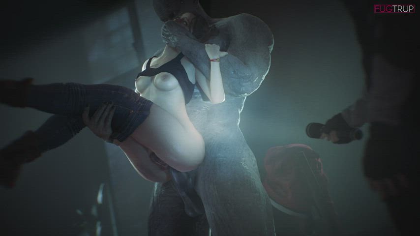Animation Ass Tits Zombie gif