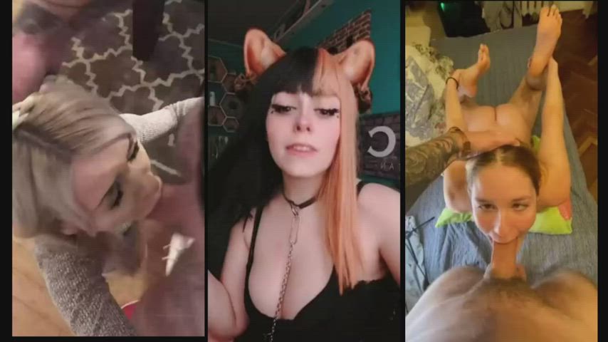Ahegao splitscreen