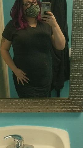 BBW Big Ass Curvy Tease gif