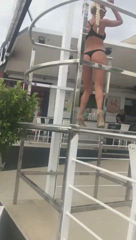 public sex threesome gif
