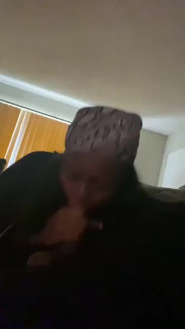 Ebony sucks dick and posts on snap