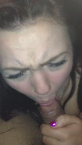 BBC Blowjob British gif
