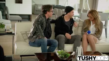 Anal Double Penetration Threesome gif