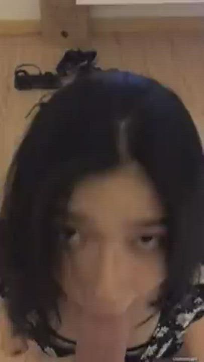 BWC Blowjob Interracial gif