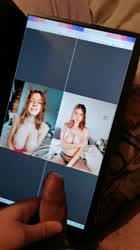 Big Tits Cum Tribute gif