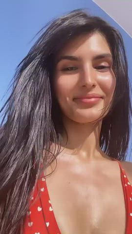 Ass Bikini Brunette gif