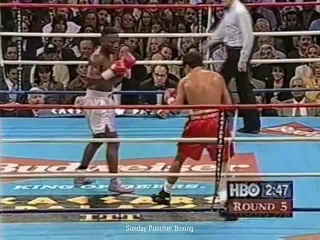 Pernell Whitaker clowns Oscar De La Hoya - RIP Sweet Pea (old version)