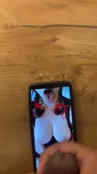Cock Cum Tribute gif