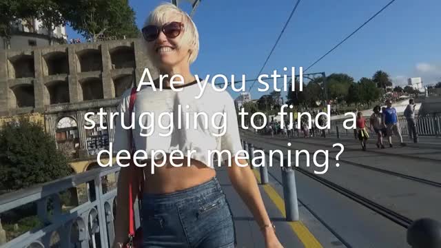 Find meaning in pleasing others, sissy  ❤❤