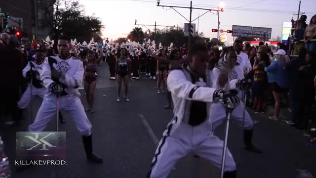 HBCU Texas Southern Pimp Majors 2017 Mardi Gras